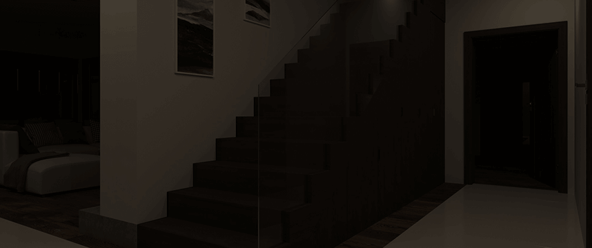 Automatyczne światło na schodach